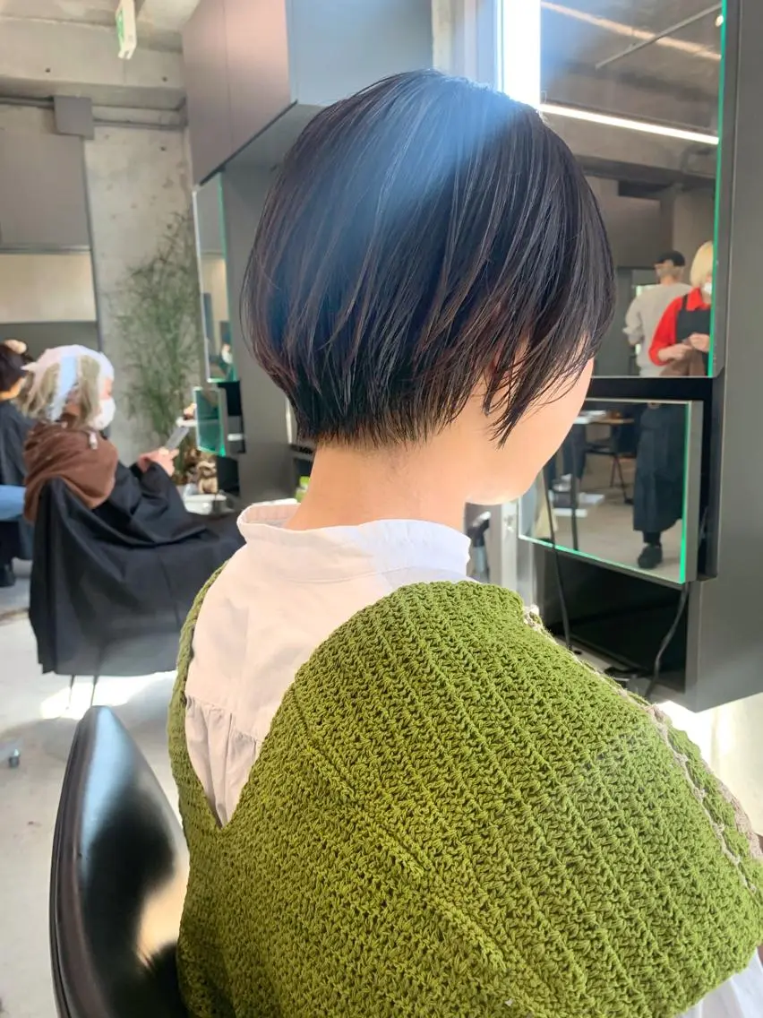 ショート ショートボブ ボブ ショートヘア カット ヘアカラー トリートメント sakoda shunkiのヘアスタイル