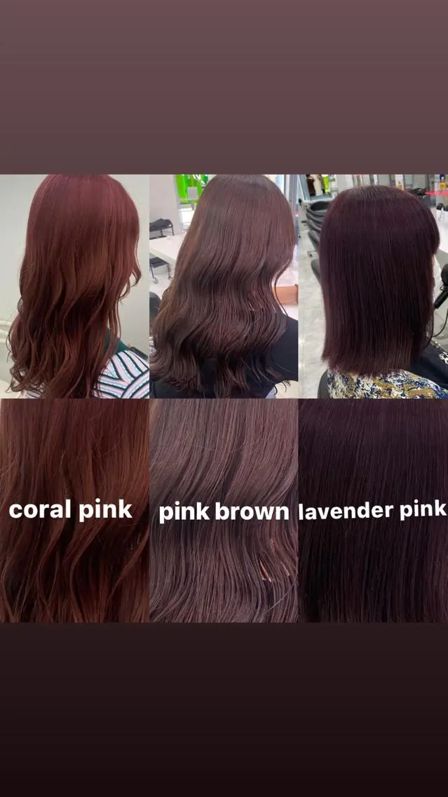ロング 愛結 暖色カラー🎀🩰のヘアスタイル