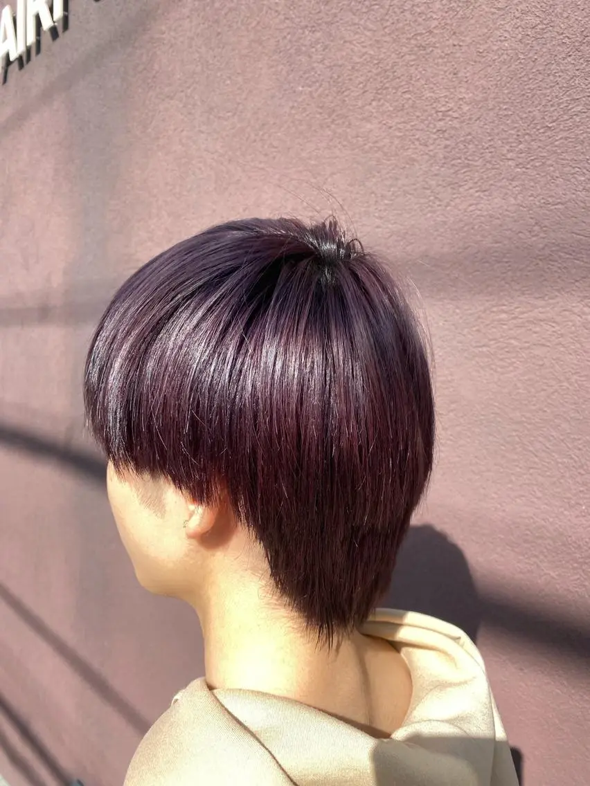 カラー メンズ カット ヘアカラー トリートメント 横野 朱音のヘアスタイル