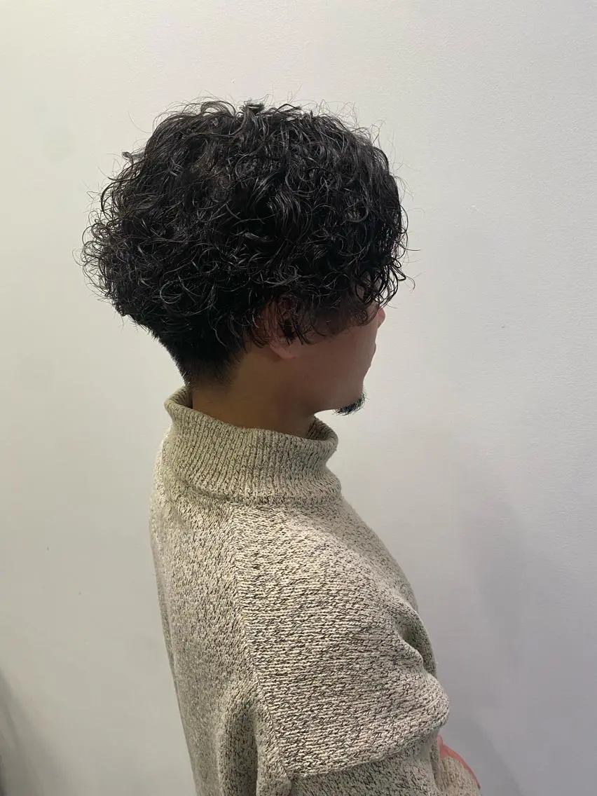 パーマ メンズ メンズパーマ ツイストスパイラルパーマ スパイラルパーマ ✨透明感カラー✨ 🦖佐々木未来🦕のヘアスタイル