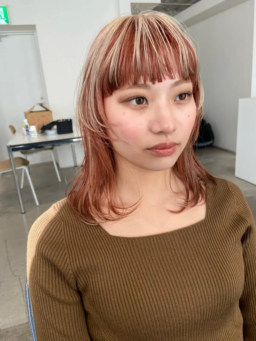 ミディアム ヘアカラー 似合わせcut 🔥yutakaのヘアスタイル