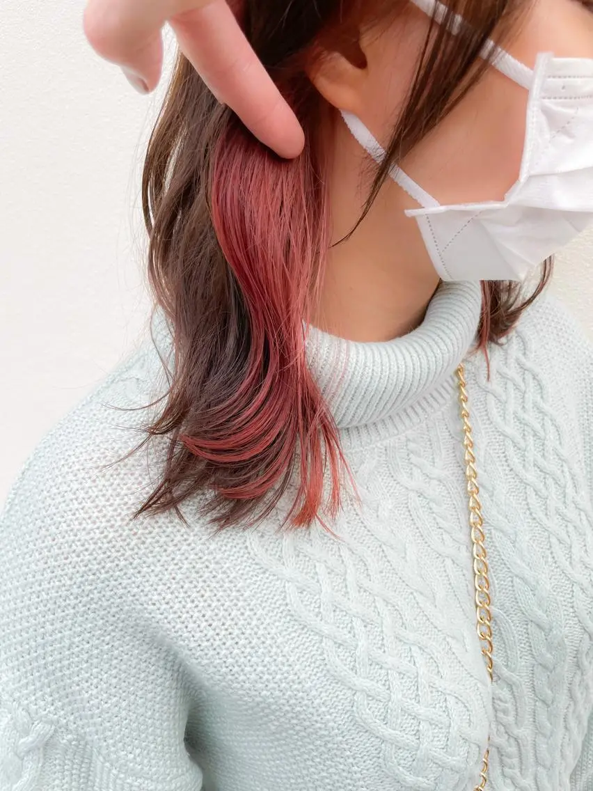 ミディアム カラー メンズパーマ メンズ特化ryoのヘアスタイル