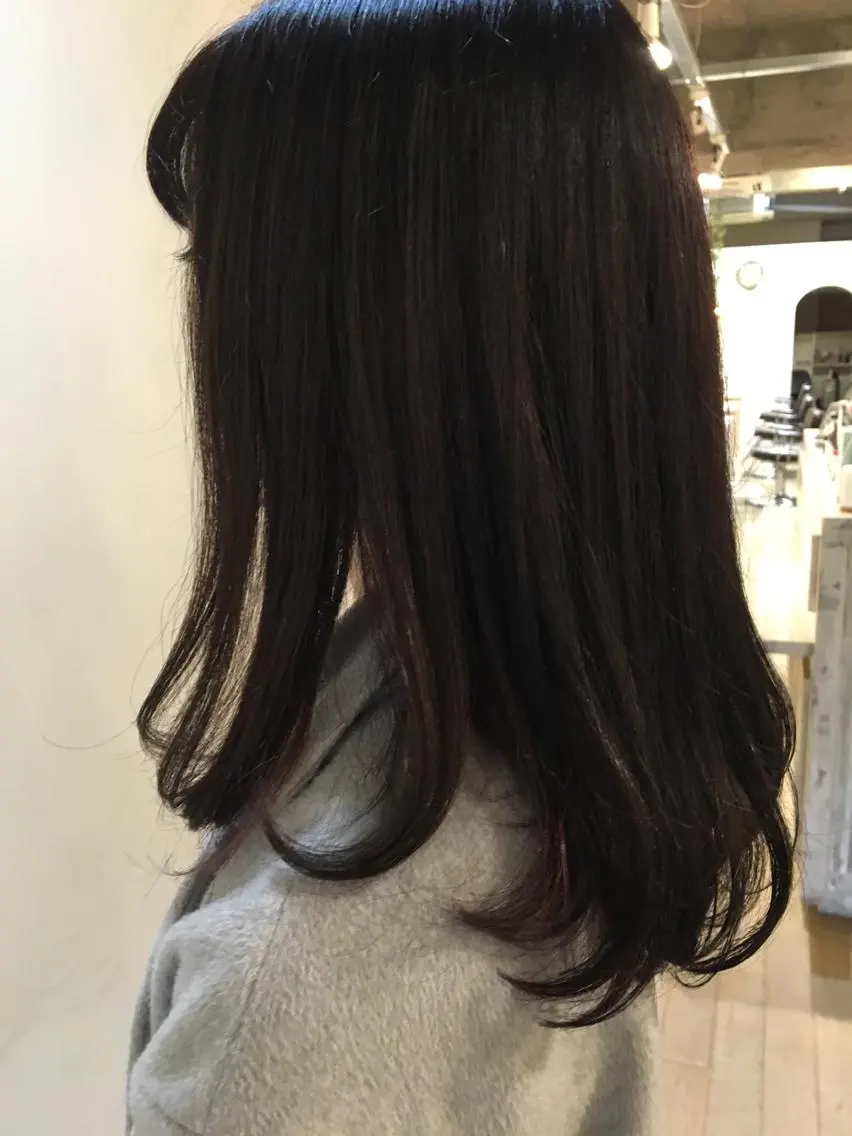 カラー インナーカラー カット トリートメント 玉邑 美菜のヘアスタイル
