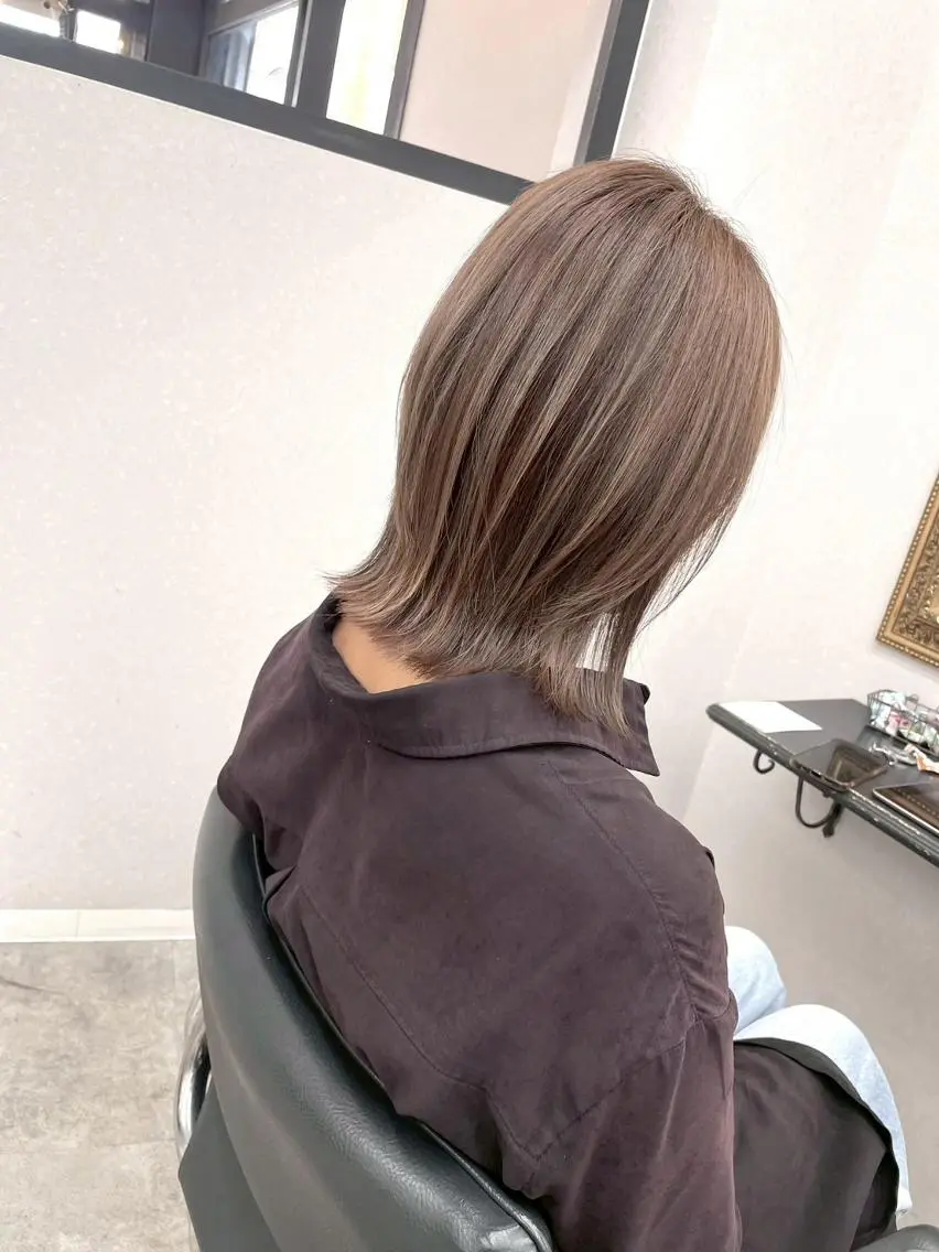 ショート カラー ショートボブ ボブ くびれヘア 顔周りカット ショートヘア カット N゜jillva ナンバージルバのヘアスタイル