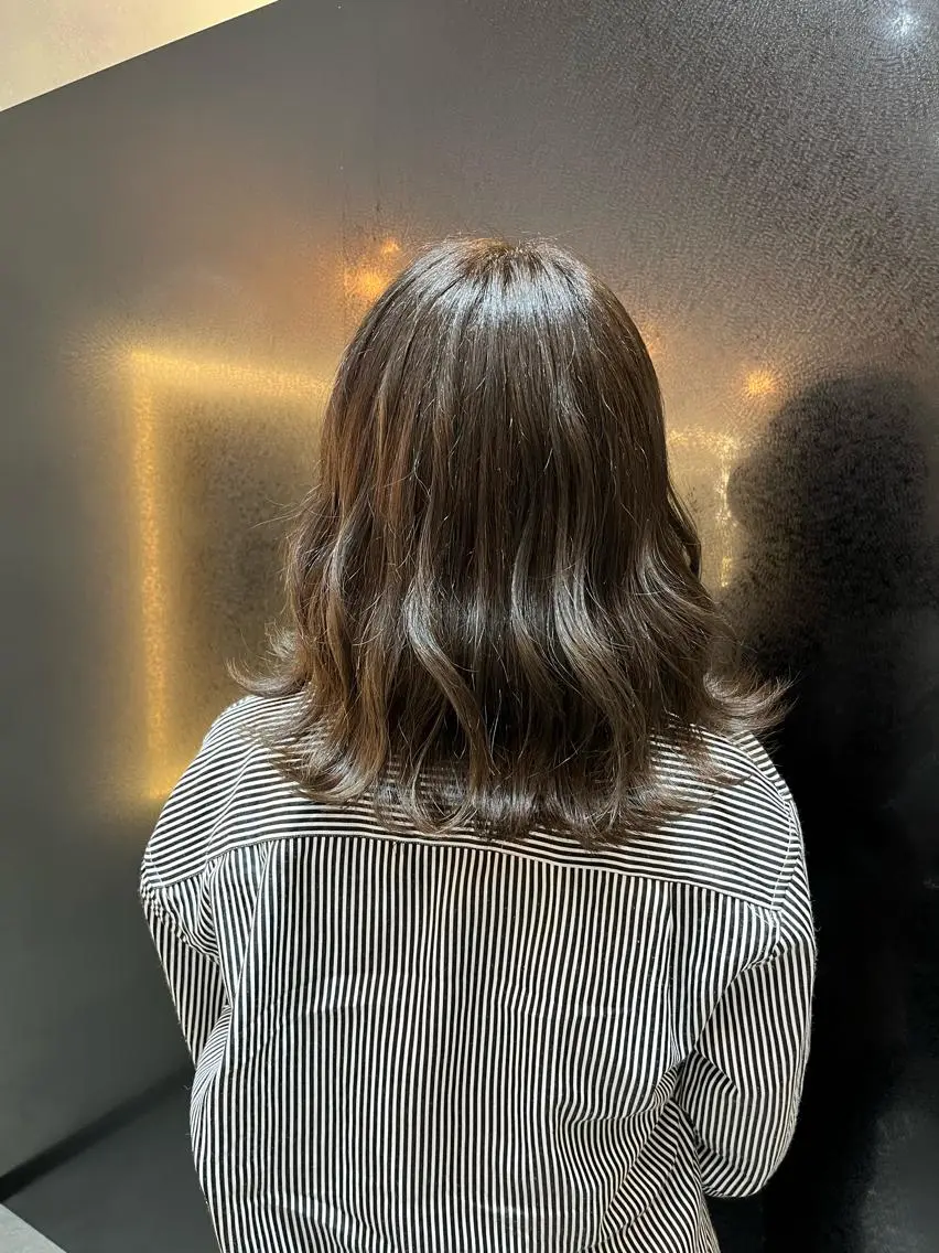 カラー カット ヘアカラー トリートメント 長尾 みのりのヘアスタイル