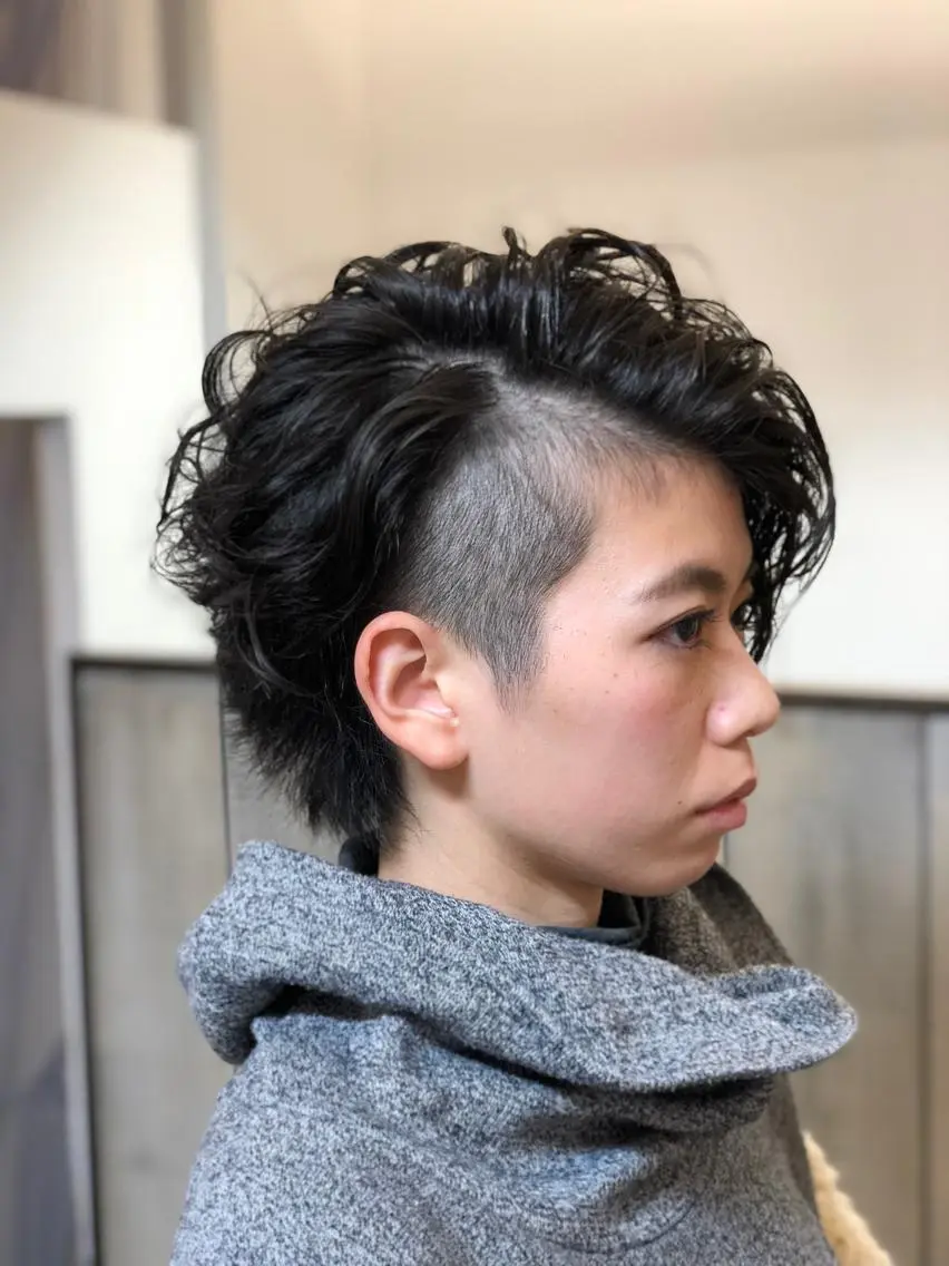 パーマ carre hair 店長 中園 武士のヘアスタイル