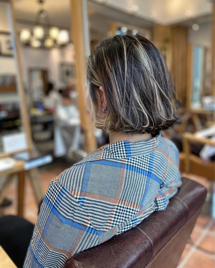 ショート カット ヘアカラー 木村丈晴✂️ご来店 お待ちしてます😊のヘアスタイル