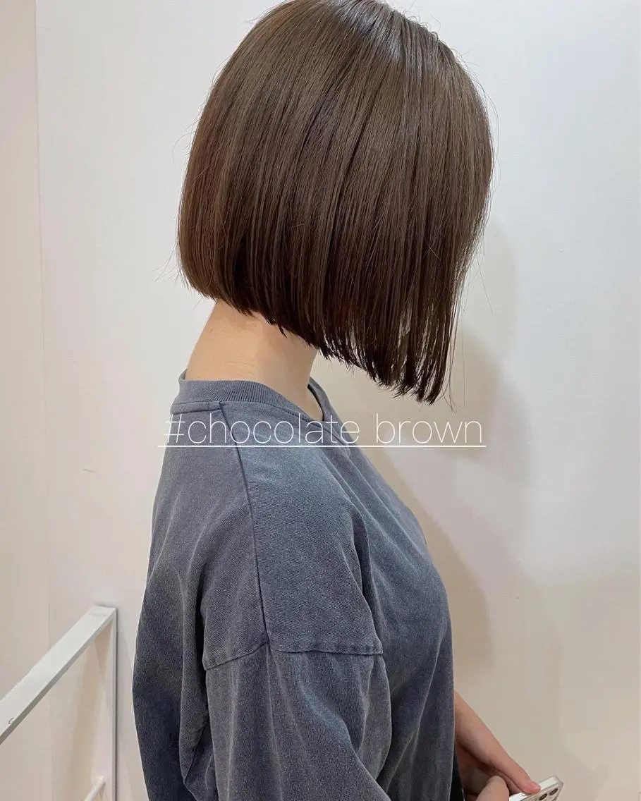 ショート カラー カット ヘアカラー トリートメント 🍎吉川浩生 トップスタイリストのヘアスタイル