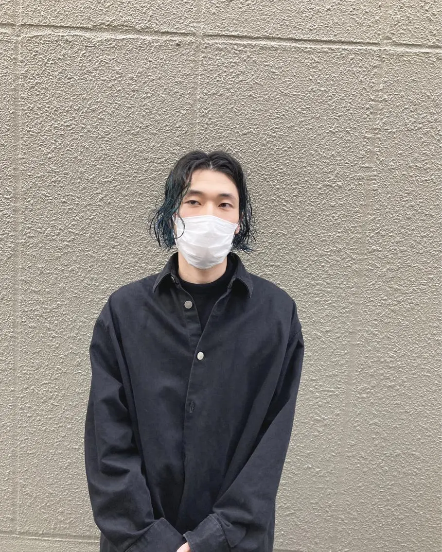 ミディアム カラー メンズ カリスマ フォのヘアスタイル