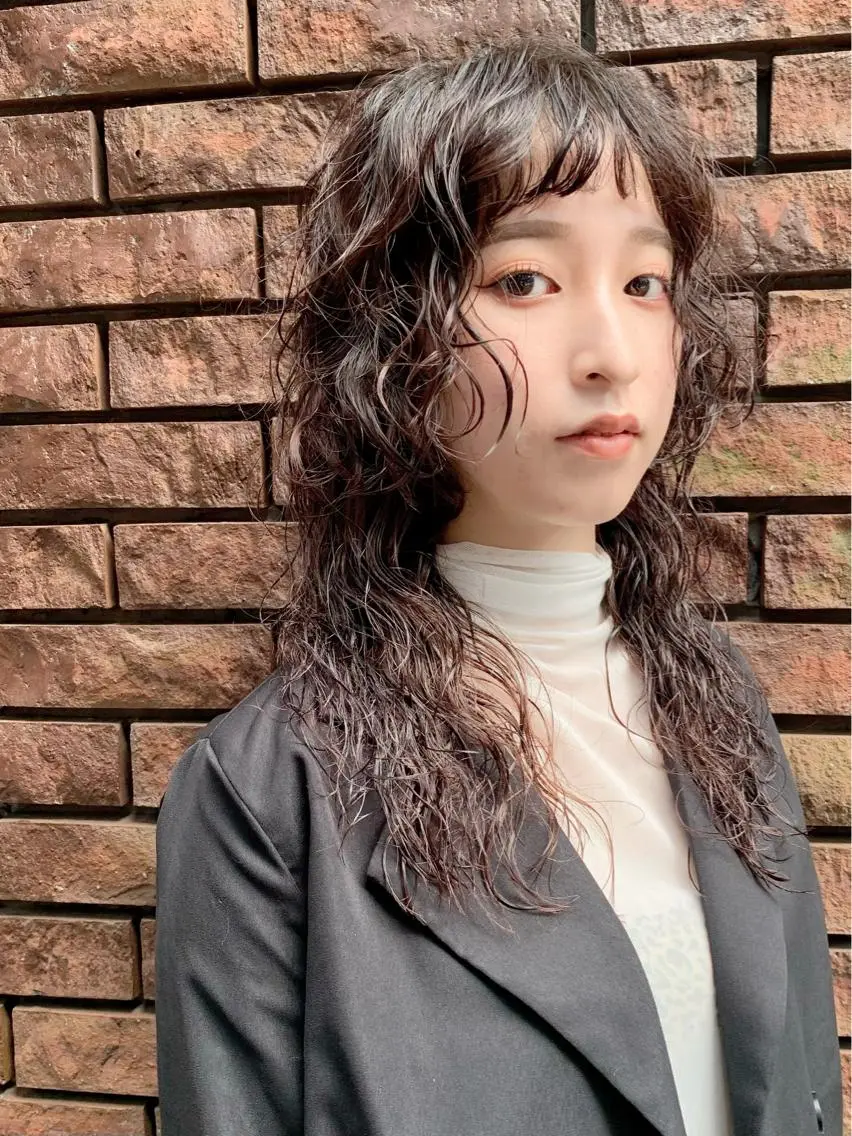 ロング パーマ レイヤーカット/艶髪 ✨💭KIRARIのヘアスタイル
