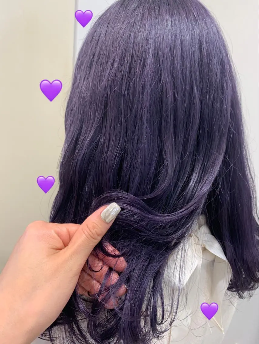 ミディアム カラー 新宿駅近♡個室 ♡関口三都季🌜のヘアスタイル