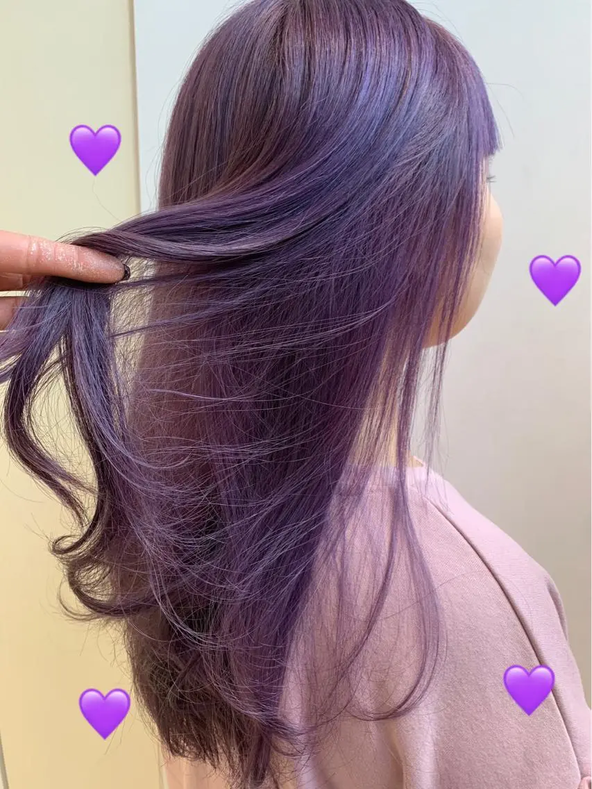 セミロング カラー 新宿駅近♡個室 ♡関口三都季🌜のヘアスタイル