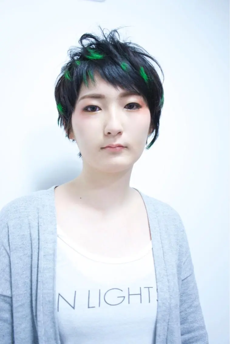ショート 髪質改善/デザイン/ 天王寺/奥野和広のヘアスタイル