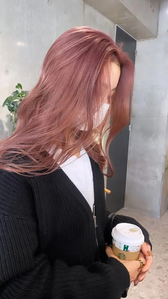 ロング ヘアカラー まお♡レイヤーカット ×色っぽstyleのヘアスタイル