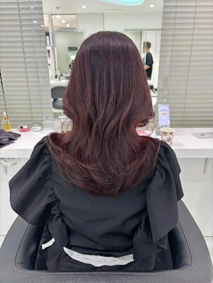 カラー official TUNE銀座🪞🪽のヘアスタイル