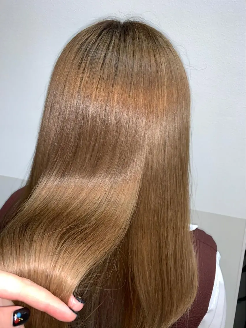 セミロング カラー トリートメント 🧸 サトウサクネ🧸のヘアスタイル
