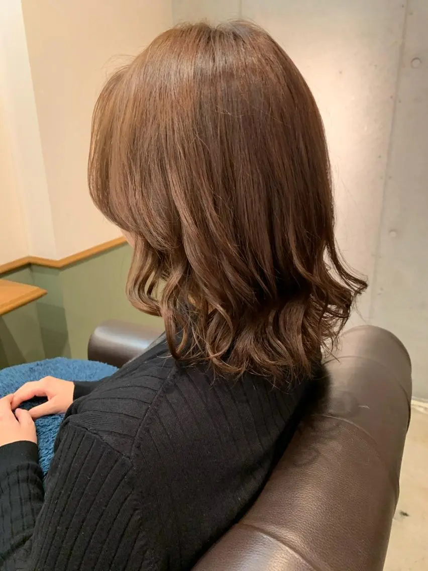 ミディアム カラー 🌼 みなみ🌼のヘアスタイル