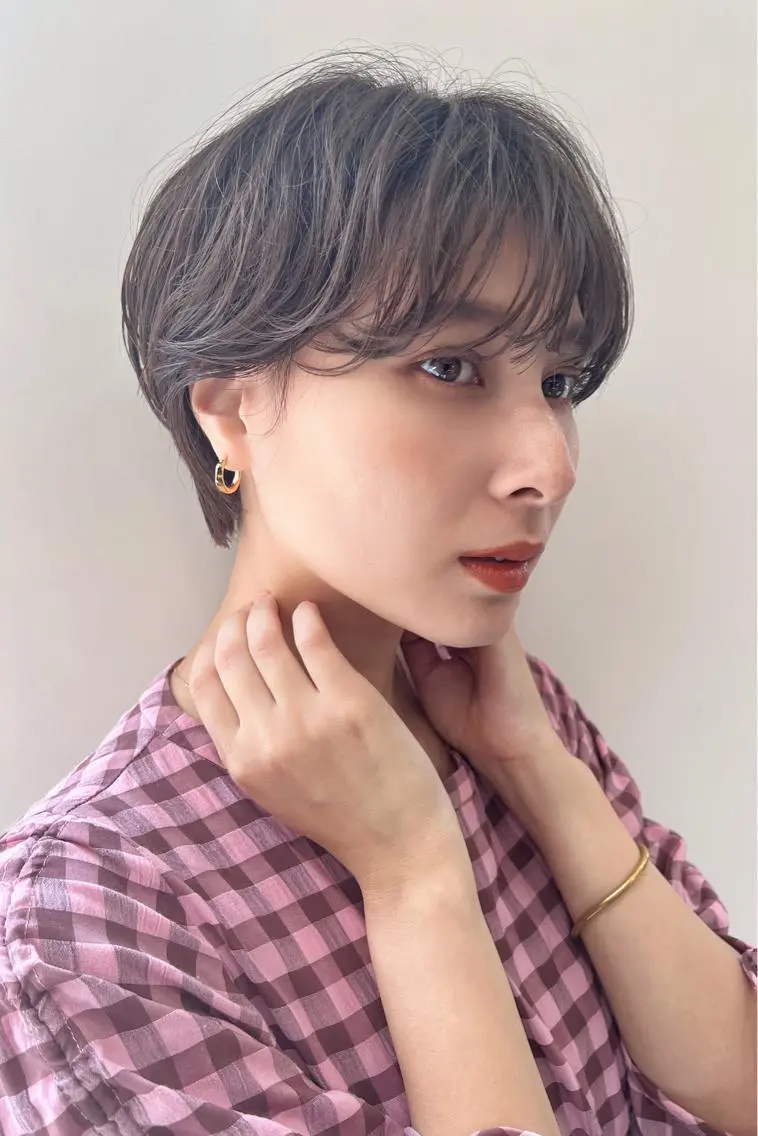 ショート ✨ミニモ指名奈良1位 ✨濱崎のヘアスタイル