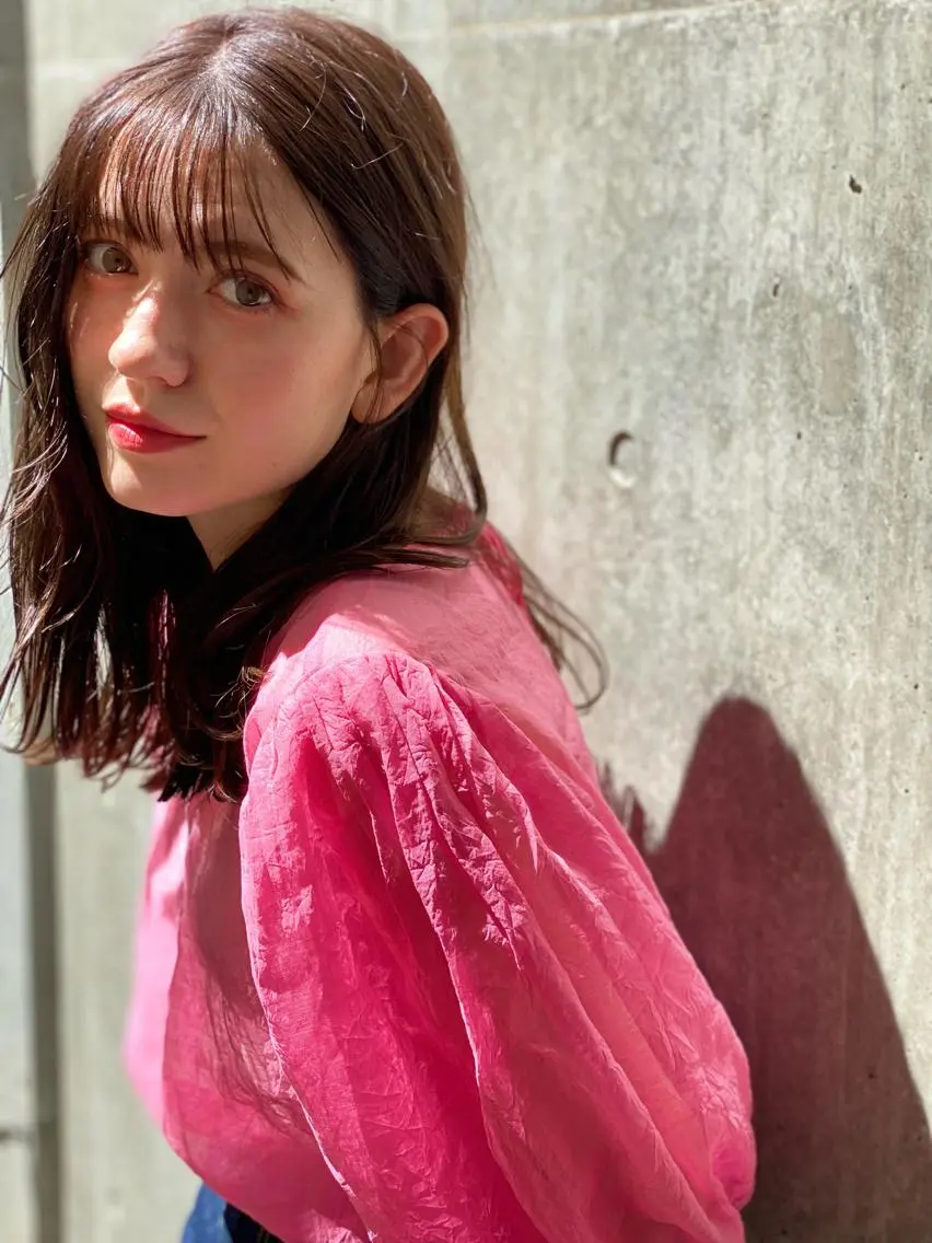 セミロング 艶美髪マスター 店長✂︎YUKKEのヘアスタイル