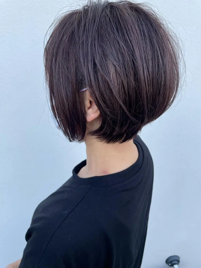 ショート ショートボブ ボブ ショートヘア hair terra ce M奈良店のヘアスタイル