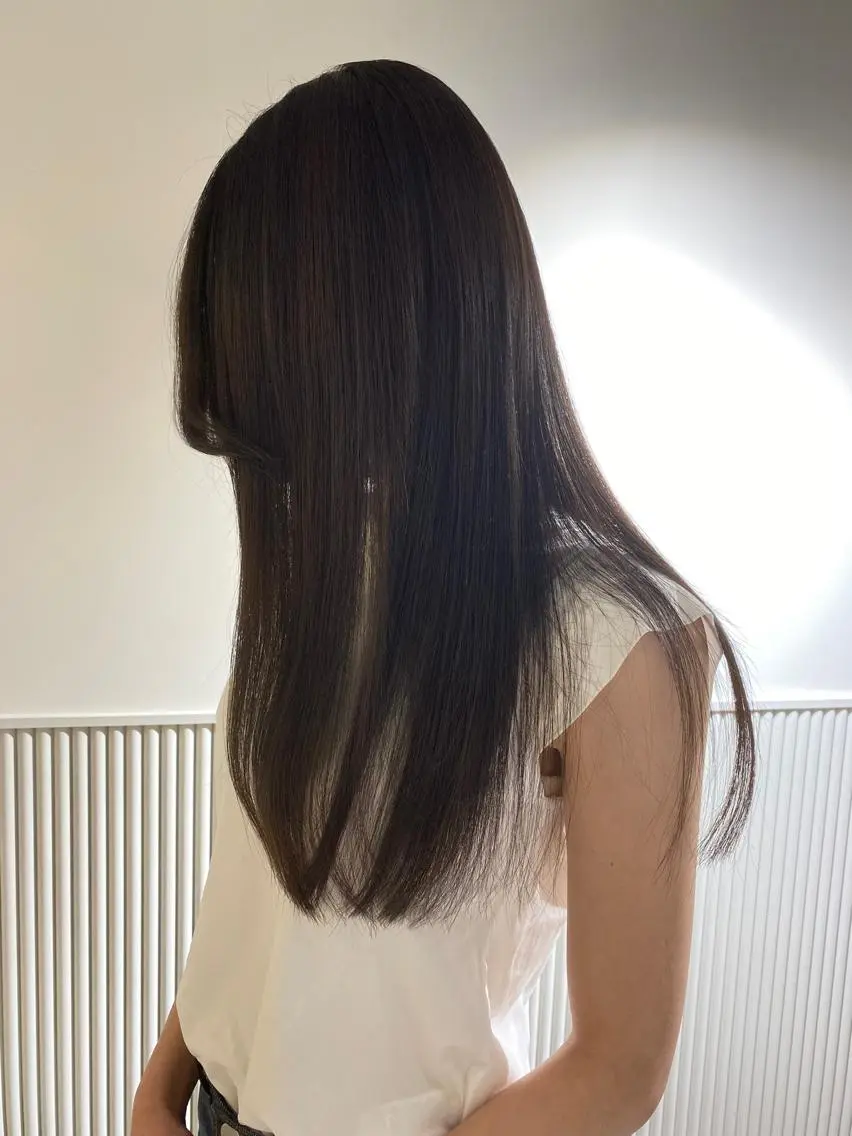 ロング カット ヘアカラー トリートメント 髪質改善/美髪師/ 田邊翔伍のヘアスタイル