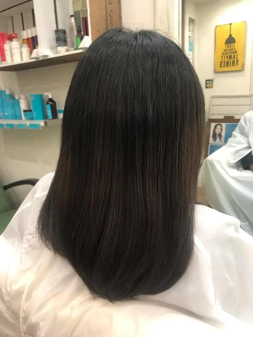 ロング カット ヘアカラー トリートメント 吉原 頌平のヘアスタイル