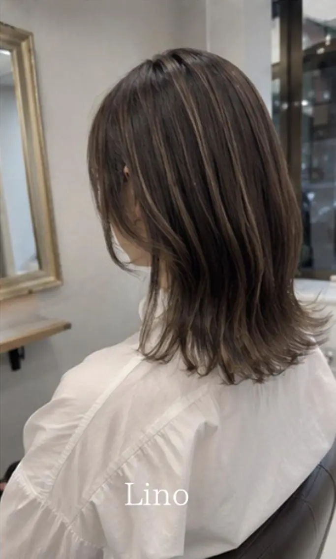 カラー ミディアム Jr. Lienのヘアスタイル