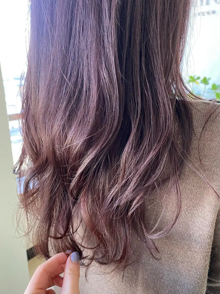 ロング 海外ヘア／レイヤー カットNatsuのヘアスタイル