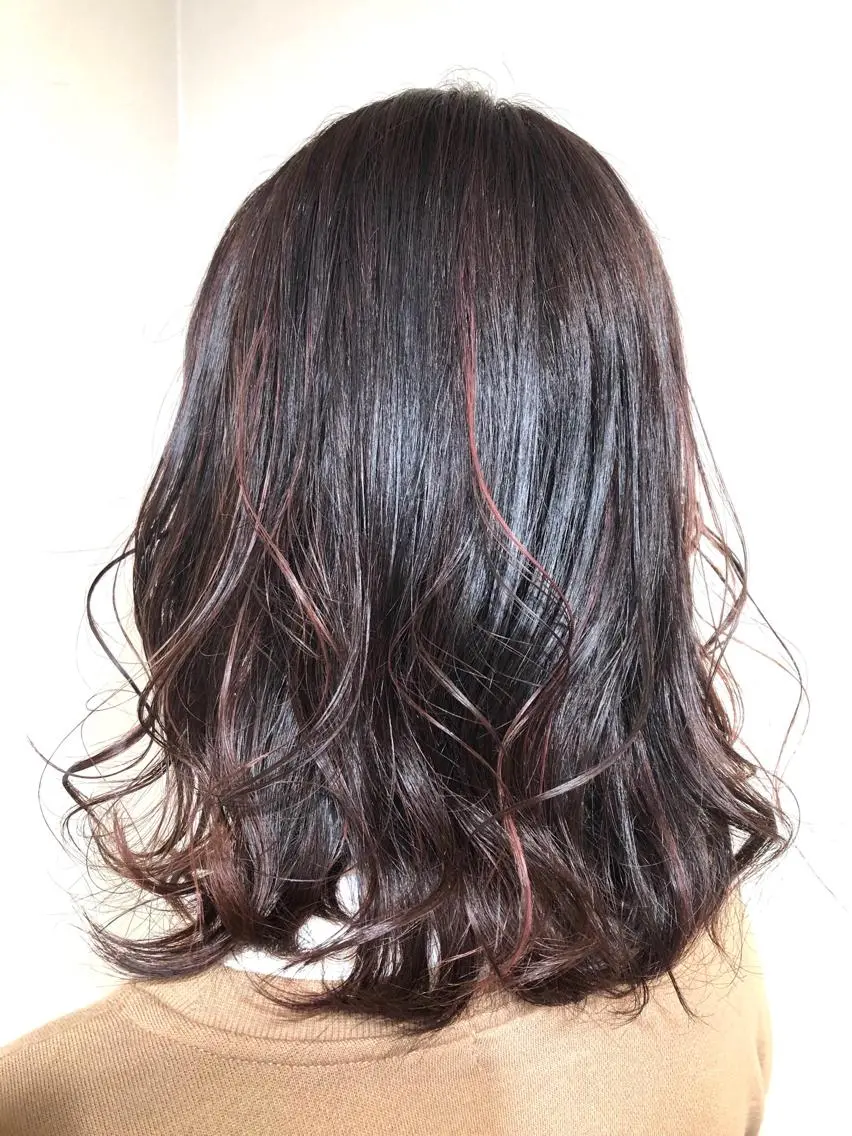 ミディアム カラー カット ヘアカラー トリートメント 浦山 和之のヘアスタイル