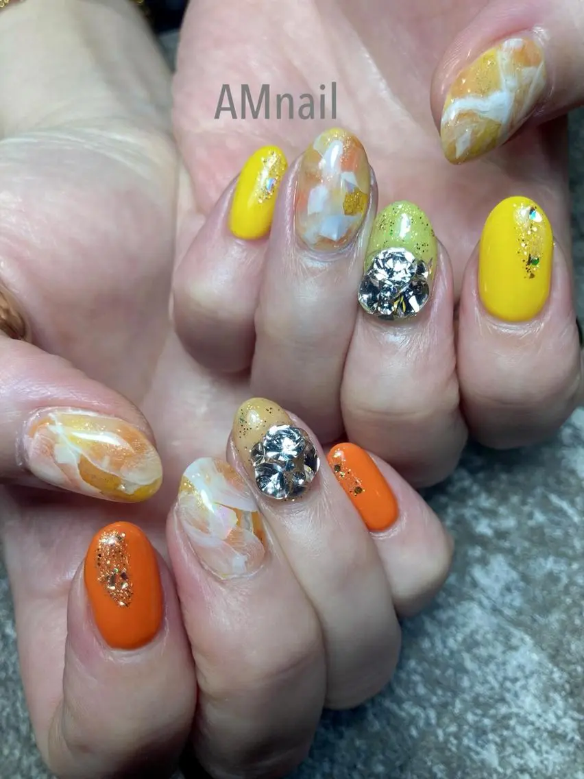 ネイル ハンドネイル Am:nail 柏 SUE（スゥ）のネイルデザイン
