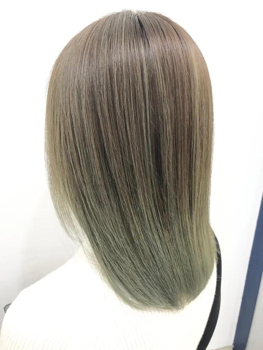 セミロング カラー 🧸髪質改善特化 金澤 彩香🎀のヘアスタイル