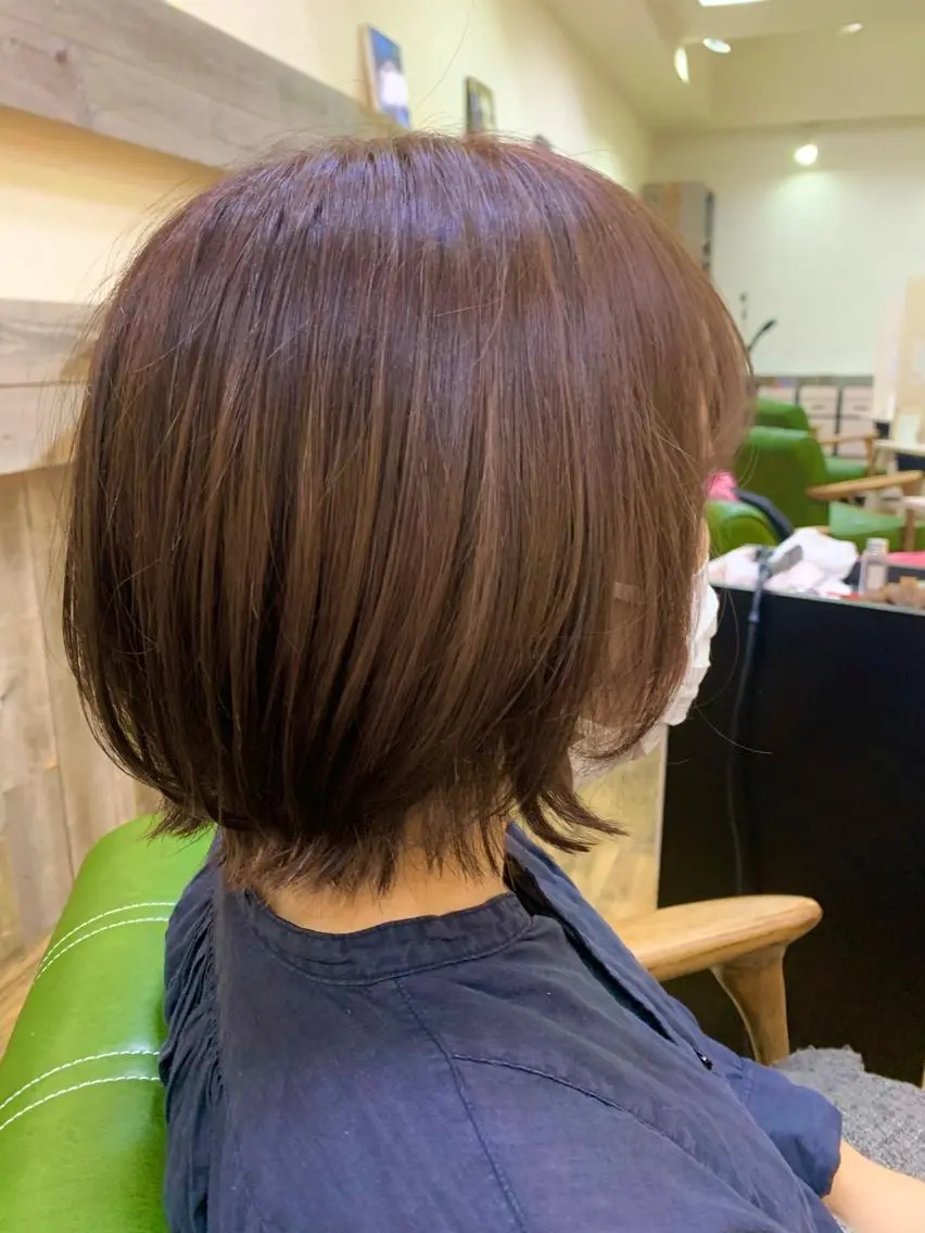 ミディアム カラー 遠山 大智のヘアスタイル