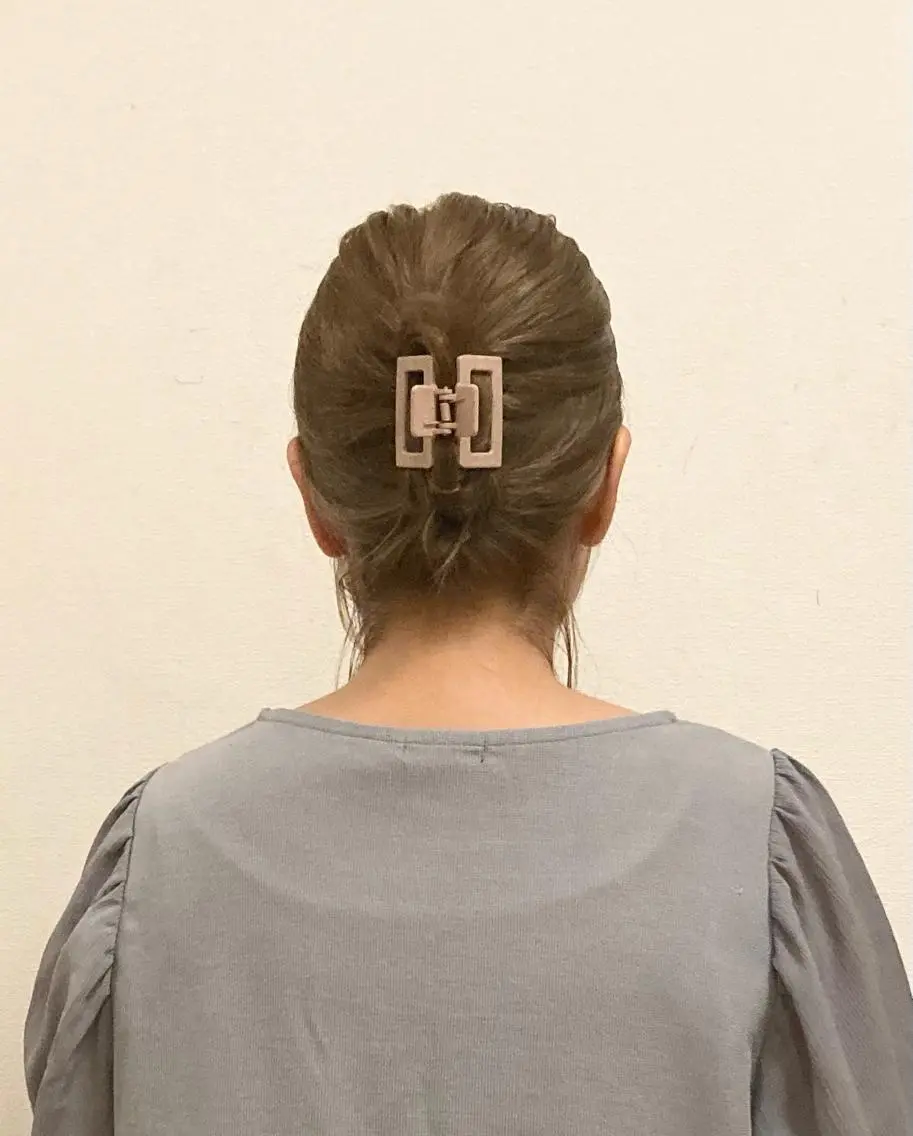 ミディアム ヘアアレンジ 簡単アレンジ 田牧 みゆきのヘアスタイル