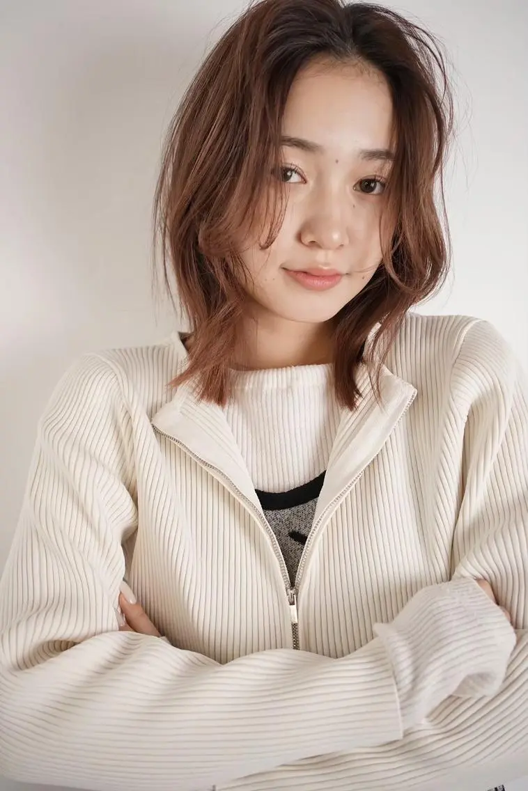 セミロング 川瀬 龍哉のヘアスタイル