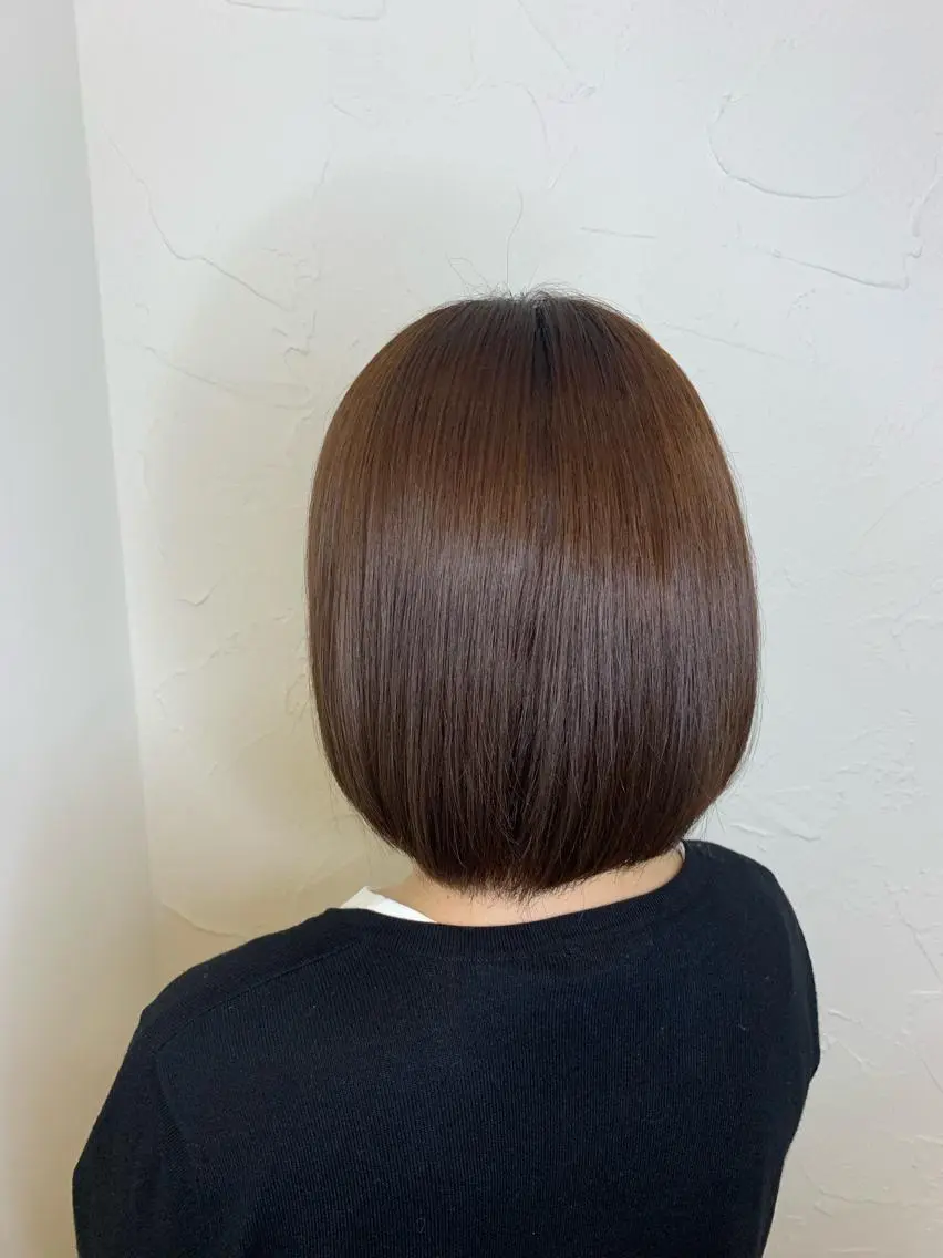 ミディアム カラー パーマ 🟤TAP🟤 木曳野　金沢店のヘアスタイル