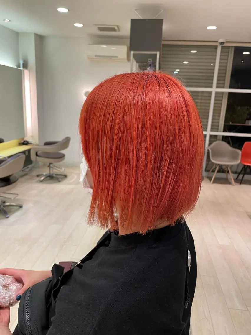 カラー ブリーチ メンズカット募集 草野のヘアスタイル