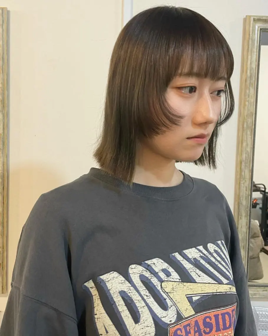 ショート sherry/R 三川町　川口真里奈のヘアスタイル