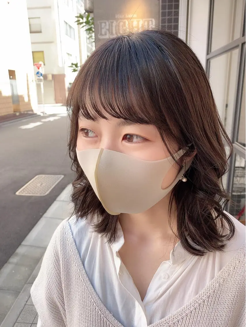 ミディアム カット トリートメント 🌟美髪縮毛矯正🌟 吉田冴一のヘアスタイル