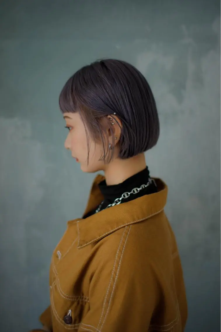 カラー ヘアカラー トリートメント オオネザワ ユカのヘアスタイル