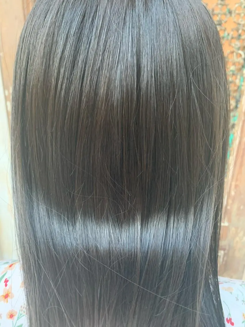 セミロング カラー パーマ ヘアアレンジ メンズ ネイル マツエク・マツパ 透明感カラー カット トリートメント Sia中野新橋 『JUNYA』のヘアスタイル