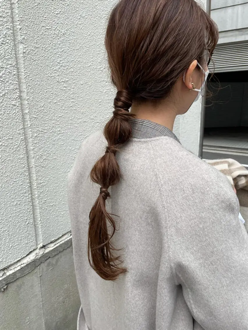 ロング カット パーマ トリートメント ayane⭐️ボブ・ ショート・パーマのヘアスタイル