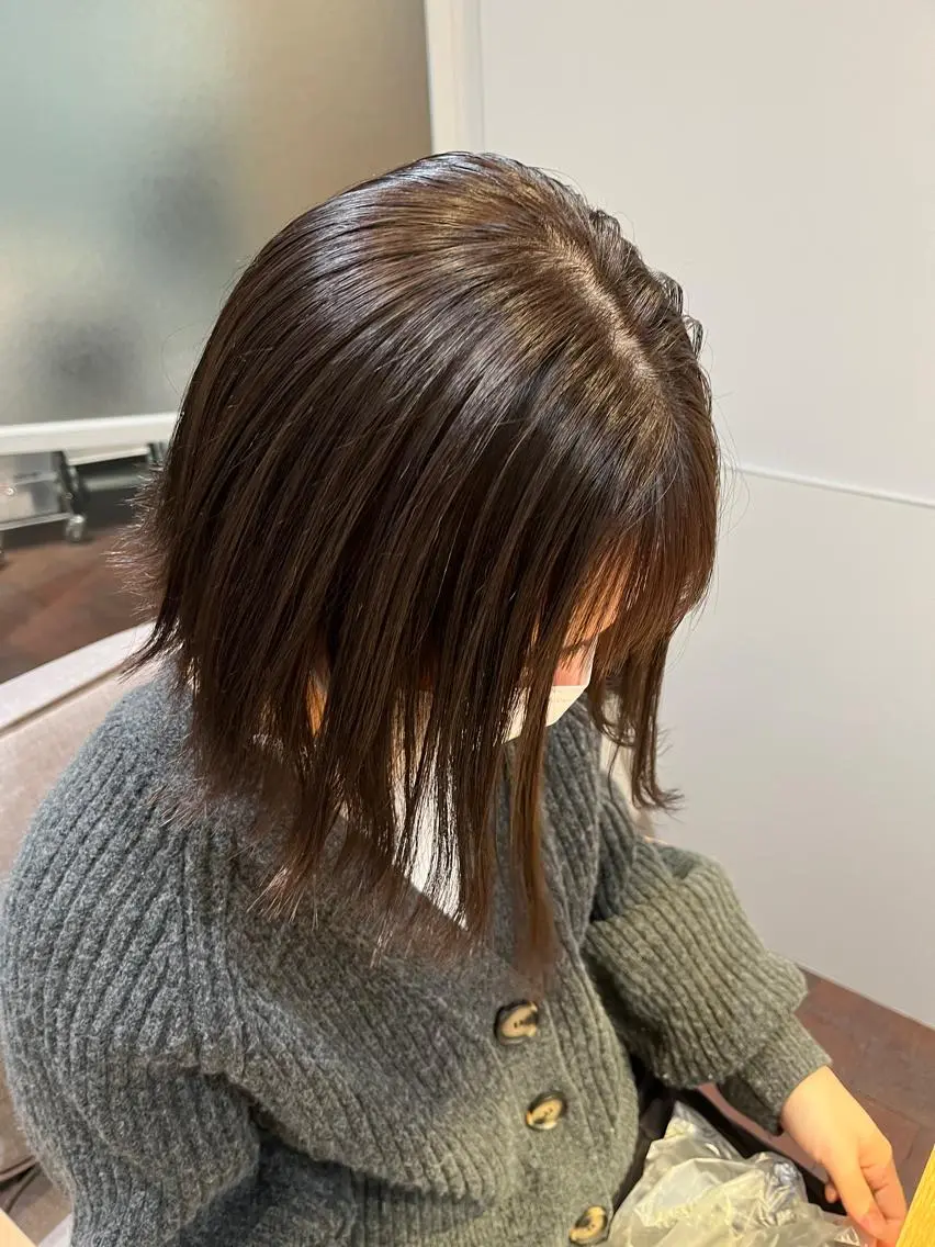 ショート カラー 片岡 由依のヘアスタイル