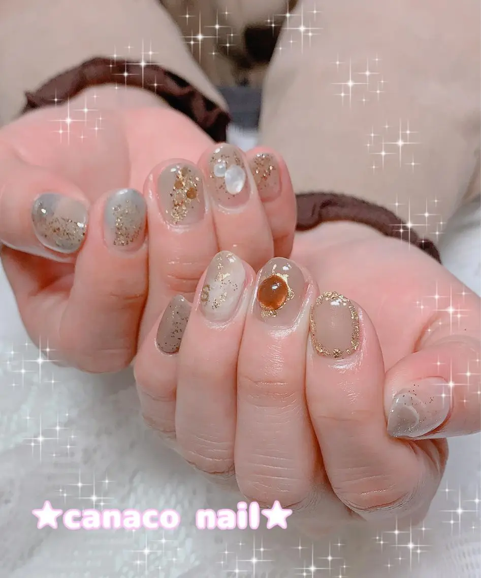 ネイル ニュアンスネイル オフィスネイル ハンドネイル ハンドケア ベテランネイル cnc  nailのネイルデザイン
