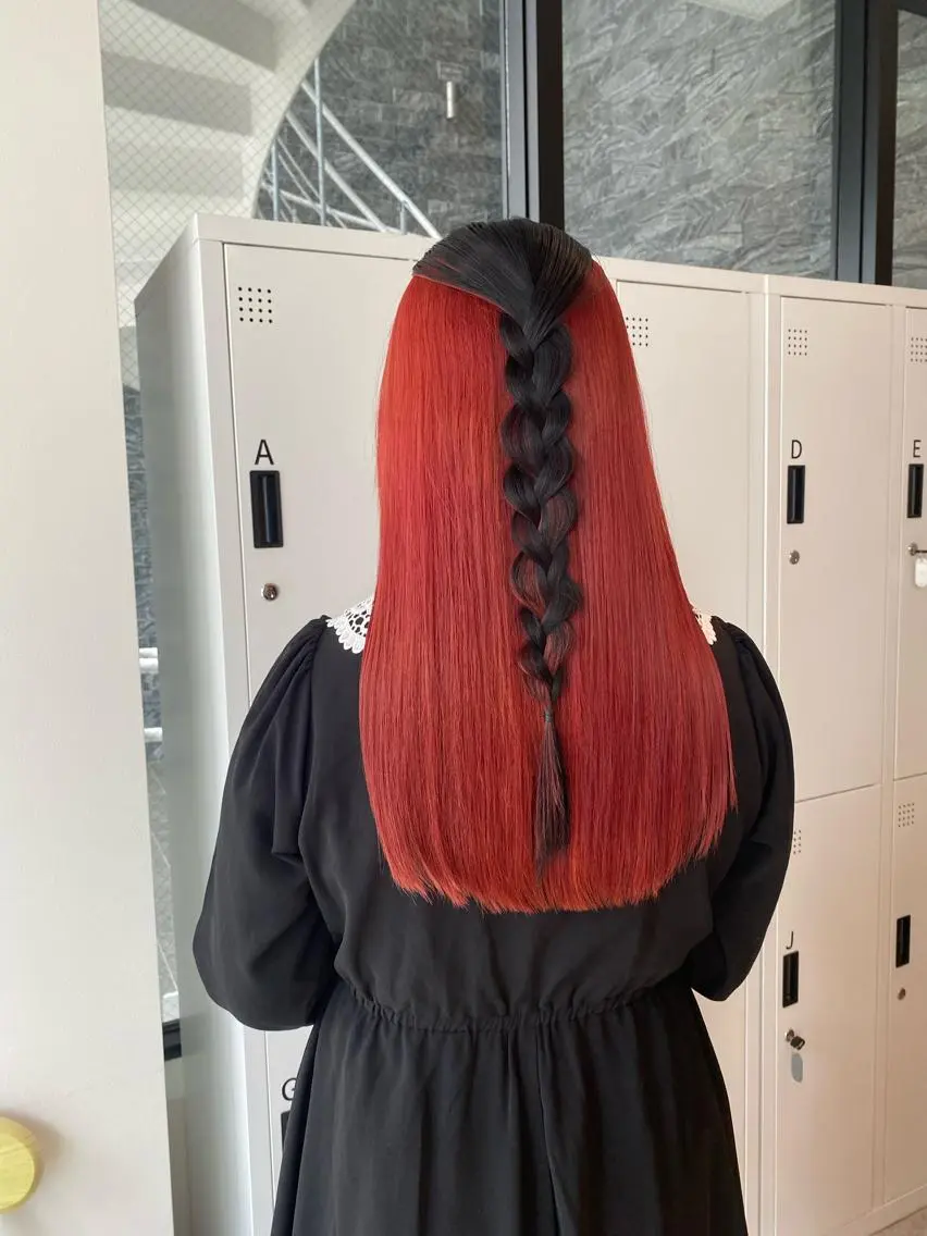 ロング カラー カット ヘアカラー オスズ 🎀´-のヘアスタイル