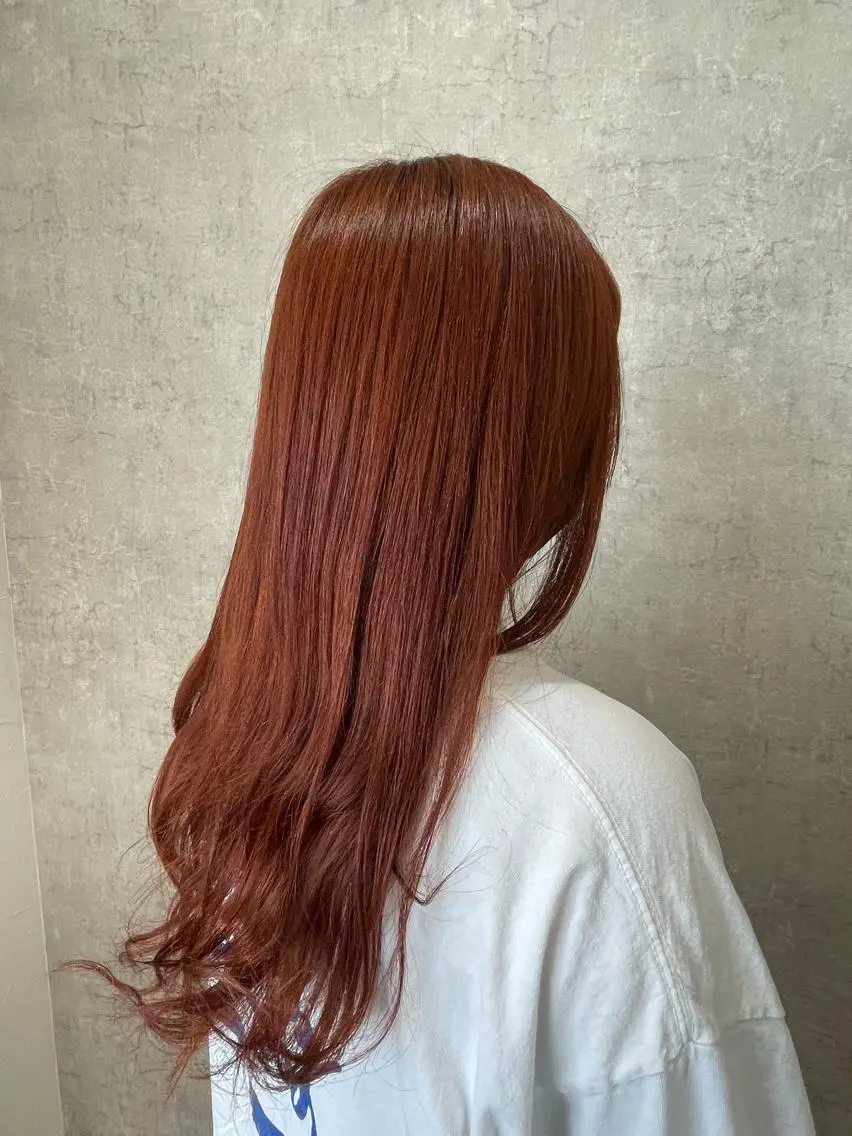 カラー 髪質改善/暖色カラー 海野黎茉のヘアスタイル
