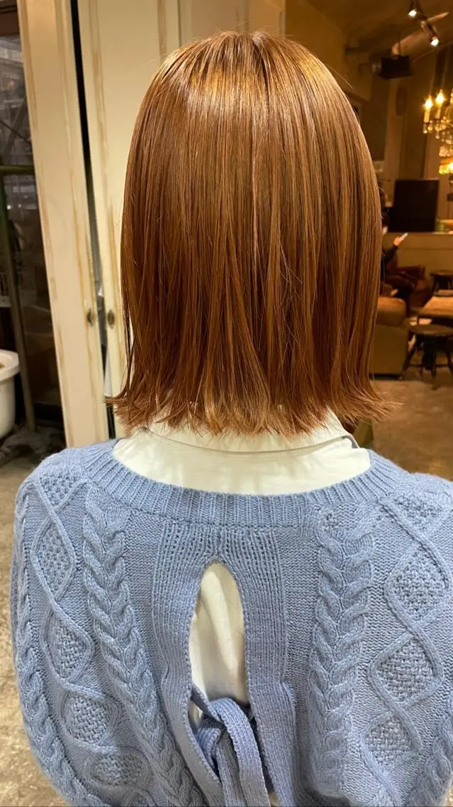 ショート カラー カット ヘアカラー トリートメント RUKA 美容院×ネイリストのヘアスタイル