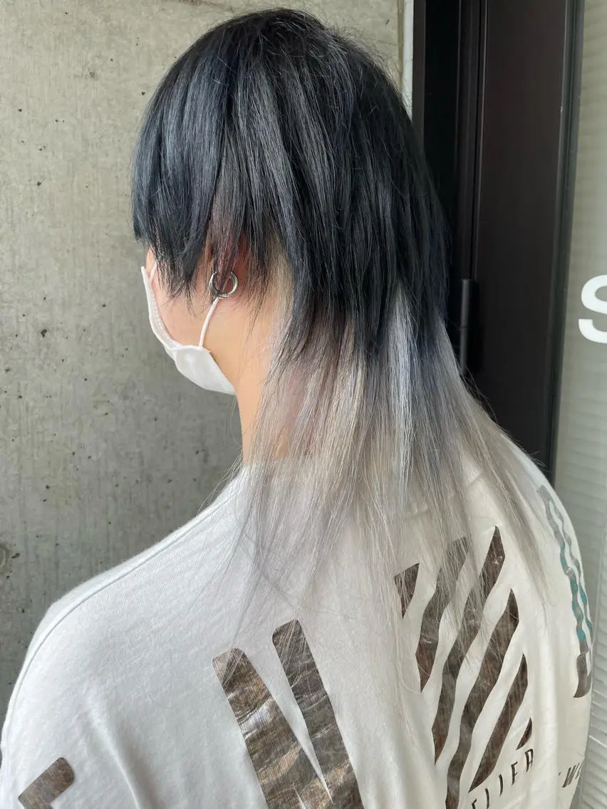 カラー メンズ カット ヘアカラー トリートメント メンズ韓国ヘア👹 KAJIのヘアスタイル