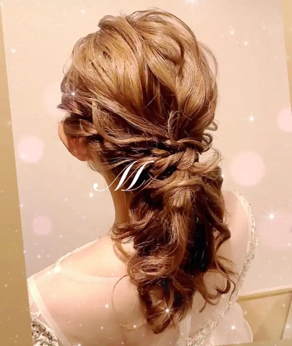 ヘアアレンジ ヘアセット K Yumiのマツエク・マツパデザイン