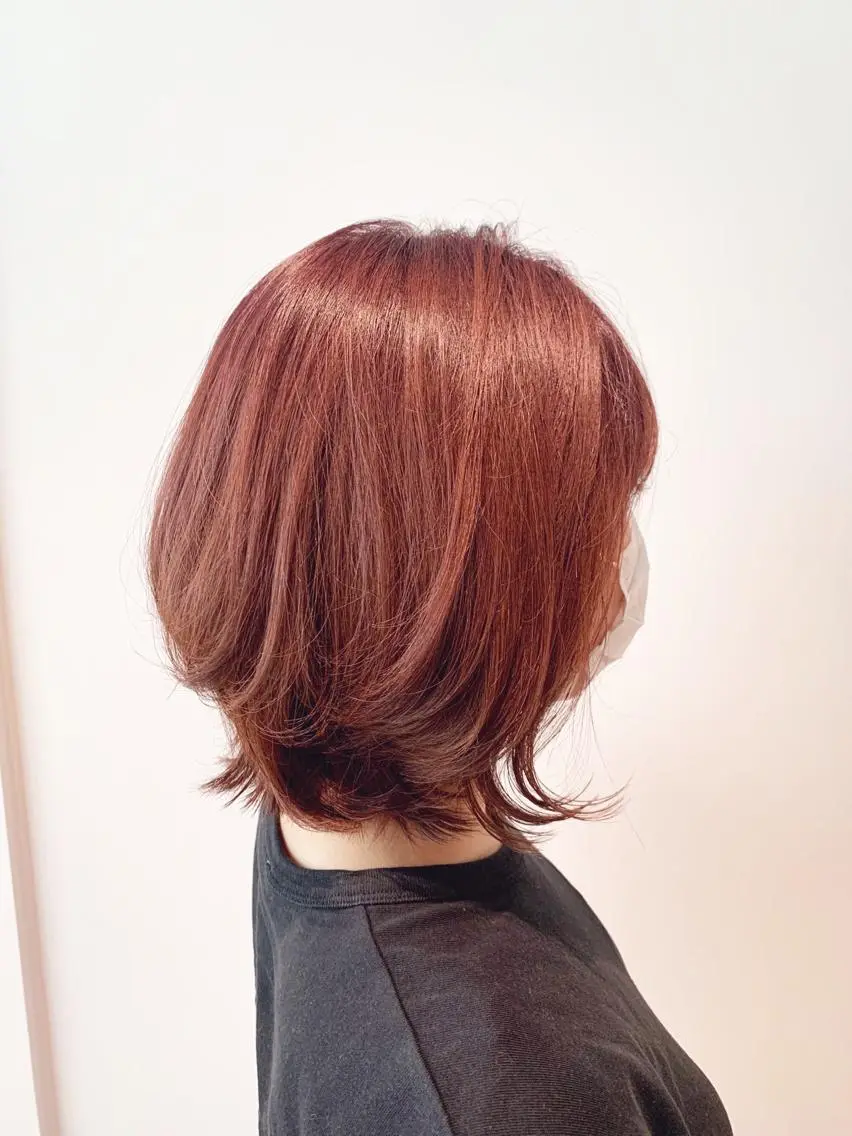 ショート カラー ヘアアレンジ ブリーチ 透明感カラー ボブ 髪と心を整える美容師のヘアスタイル