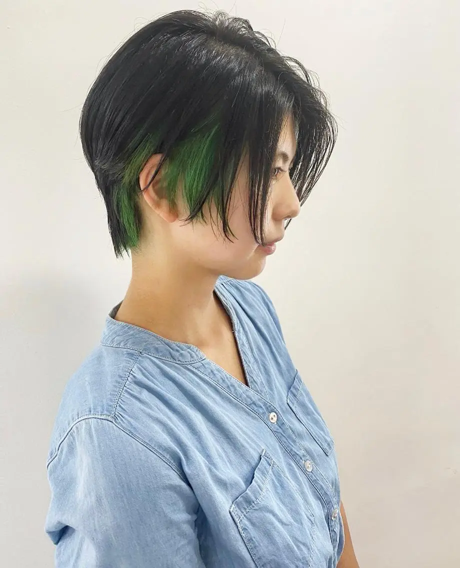 ショート カラー ショートヘア WATANABE MISAKIのヘアスタイル